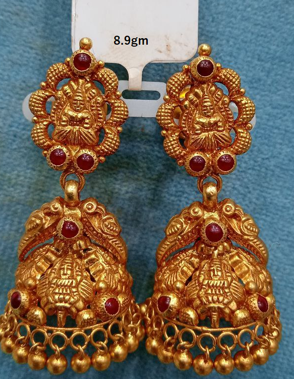 Traditional Lakshmi Jhumkas