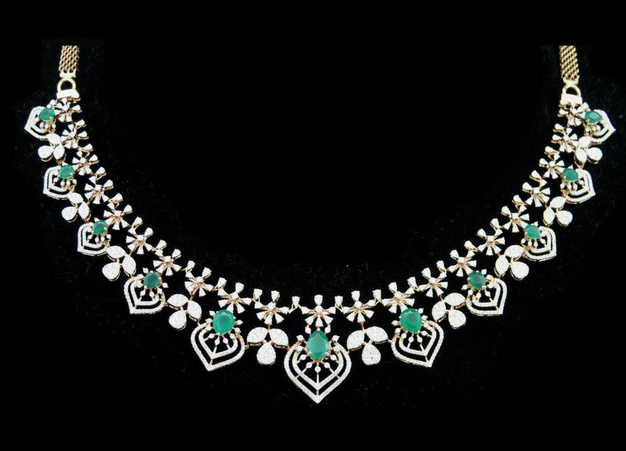 Latest Diamond Necklace Designs 2023