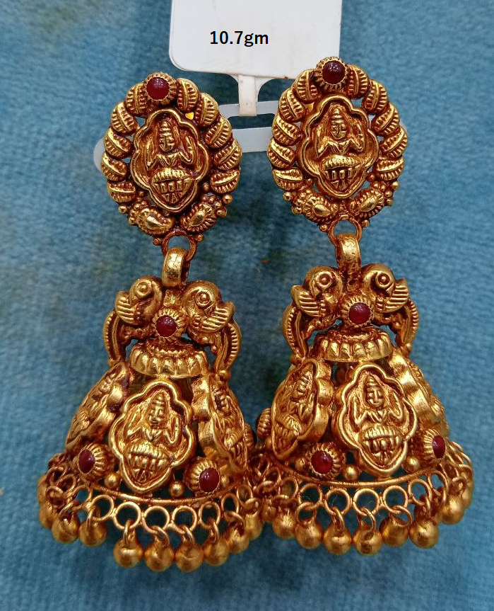 Traditional Lakshmi Jhumkas