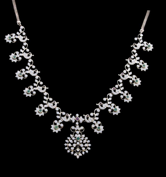 Latest Diamond Necklace Designs 2023 - Dhanalakshmi Jewellers