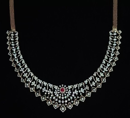 Latest Diamond Necklace Designs 2023