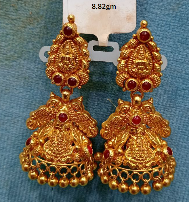 Traditional Lakshmi Jhumkas