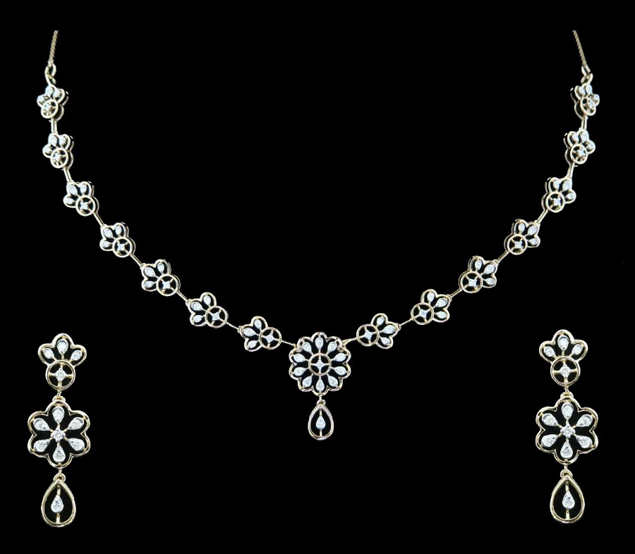 Latest Diamond Necklace Designs 2023