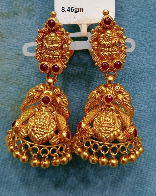 Traditional Lakshmi Jhumkas