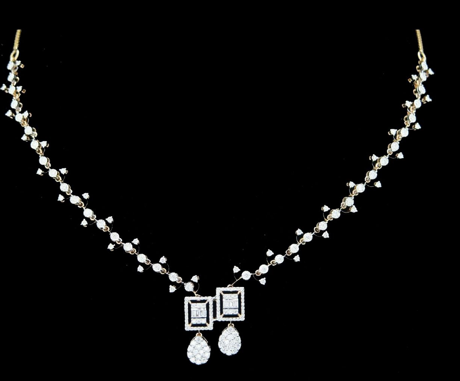 Latest Diamond Necklace Designs 2023