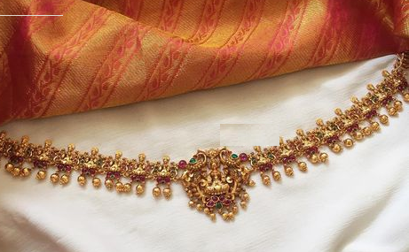 2 in 1 Haram and Vaddanam Designs