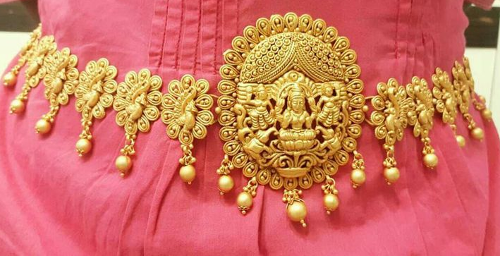 2 in 1 Haram and Vaddanam Designs